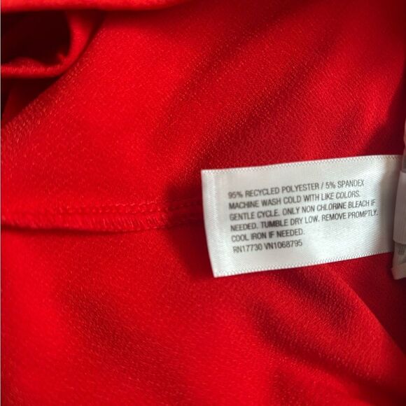 Future collective Elegant Red Skirt - Picture 6 of 6